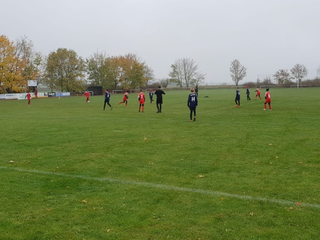 9. Spieltag: SG Räpitz – KSC D-Jugend 1:6 (1:4)